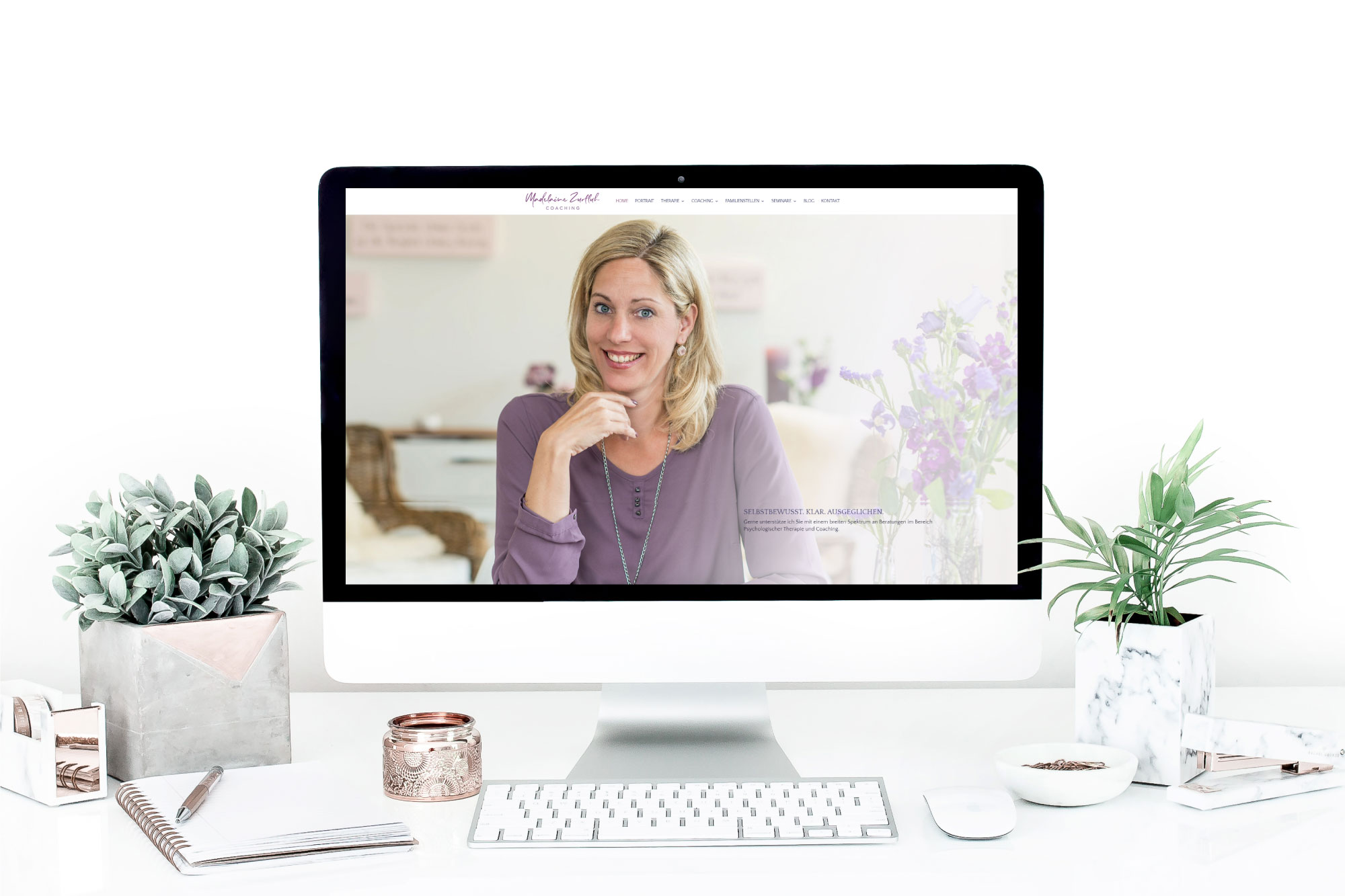Branding & Website Design für Madelaine Zurfluh | Coaching & systemische Therapie